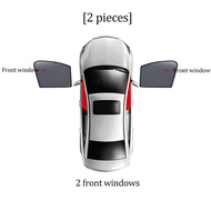 [gamau] For Mercedes Benz C Class W205 2014-2021 180 200 Car Sunshade Visor Front Rear Windshield Cu