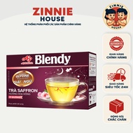 Saffron Tea Rose Blendy Low Sugar 11g/Pack (Box of 8 Packets)