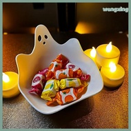 [WX] Ghost Candy Bowl Spooky Serving Tray for Snacks Cheese Fruits Creative Plastic Platter Dish Hal