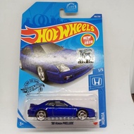 Hotwheels 98 Honda Prelude Factory Sealed - Blue