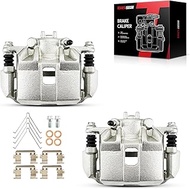 Torchbeam Front Brake Calipers Set for Honda Fit 2009-2013 2015-2020, Honda CR-Z 2011-2015, Honda Ci