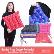 Polka dot Seat Cushion 45x45cm Sofa Cushion Chair Cushion Multifunctional Lesehan Cushion