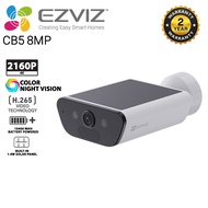 EZVIZ CB5 4K 8MP Two Way Talk Built-in Solar Panel Battery Powered Color Night Vision Smart Home CCT