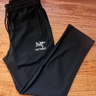 ARCTERYX Summer Thin Men's Casual Pants Quick-drying Trousers Printed Straight Men's And Women's Spo