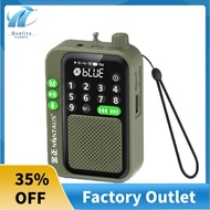 C90 Mini Pocket FM Radio Digital Radios Receiver Wireless  MP3 Speaker with LED Display Recording Sl