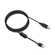 Maono USB Microphone Cable USB B to USB A 2.5M USB Cable High Speed A to B Male to Male Cable for US
