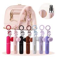 New Plush Hanging J-piece Girly Keychain 5ML Perfume Sub-bottling Portable Travel Bottom Charger Ref