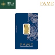 SURIA JEWELS | [5 gram] PAMP Suisse Gold Bar - Lady Fortuna (999.9)