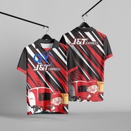 MAXIMUM JERSEY ORIGINAL JNT EXPRESS FULL PRINTING BAJU DRIVER KURIR PAKET J&T KEREN READY STOCK