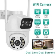 TREGEAR 8MP 4K PTZ Wifi Lens Dl Screens Outdoor AI Human Detection Wireless CCTV Security IP Camera 