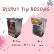 [ TIN ] BISKUT TIN KOSONG | FULL COVER | MIRROR