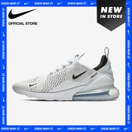 Nike Mens Air Max 270 Shoes - White ไนกี้ รองเท้าผู้ชาย แอร์ แม็กซ์ 270 - สีขาว