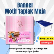 (ONE DAY TO BE DONE) TABLE CLOTH BANNER TABLE CLOTH BANNER/ 2 IN 1 TABLE CLOTH/ 2 IN 1 TABLE CLOTH/ 