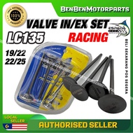 Espada Valve Set Racing Lc135 (19/22)(20/22)(22/24)(22/25) RACING VALVE LC135 VALVE RACING Y15 ESPAD