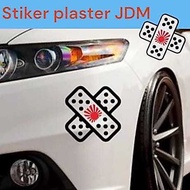 JDM plaster stickers, JDM stickers, JDM car plaster stickers car band aid flag x
