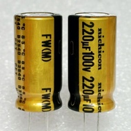 Nichicon FW 220uf 100v Capacitor