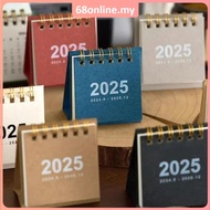 [Johor Seller] 2025 Malaysia Calendar Pocket Small Mini Calendar Desktop English Version Gift Planne