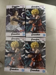 Bandai Naruto Grandista Figure Banpresto Naruto Grandista 公仔火影忍者 鳴人佐助小櫻 figure Qp qp 模型長盒闊盒