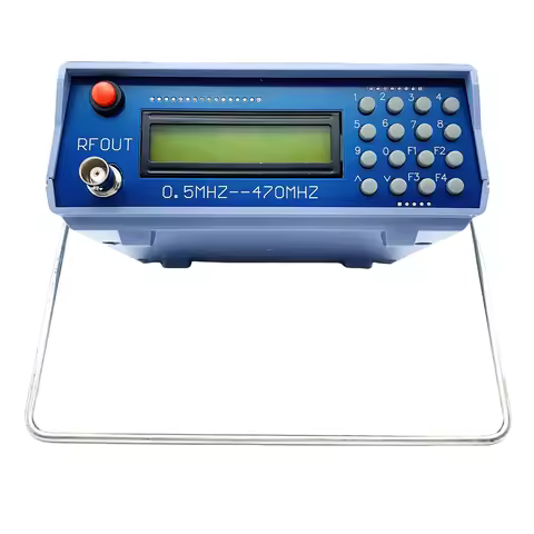 0.5MHz-470MHz RF Signal Generator High Accuracy Tester Analog Digital Frequency Meter Tester for FM 