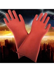 1對家用絕緣手套,高壓電防電工漏電預防橡膠手套