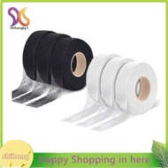 Iron-on Hem Tape(3/4 Inch X 27 Yards), 6 Rolls(162 Yards), 3 White& 3 Black, for Pants, Curtains