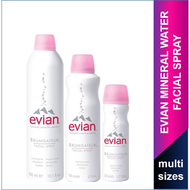 Evian Natural Mineral Water Facial Spray, Assorted Sizes