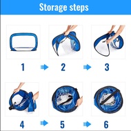 Pop Up Soccer Net Soccer Goal Mini Portable Foldable Football Goal for Home School Outdoor Activitie