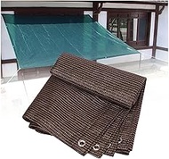 Rectangle Shade Cloth 2.4×0.9m 3.6×0.9m 5×0.9m, Thicker Outdoor Sun Shade Sail, Waterproof Windproof