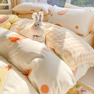 100Pure Cotton Bedding Set Single Person Full Cotton Three Four Piece Set150x200x230cm Single Piece 