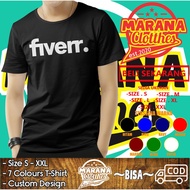 Fiverr Logo T-Shirt Distro Shirt