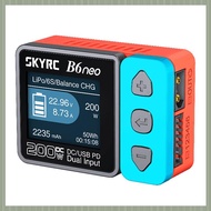 B6 Neo Smart Charger DC 200W PD 80W LiPo Battery Balance Charger SK-100198 Compact 6S Charger Discha
