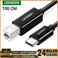 Ugreen 50446 Original Type C to USB Type B Printer Cable - Ugreen Scanner Cable USB C Printer/