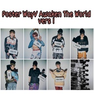 Wayv Poster Awaken The World Turn Back Time kpop Lucas Ten Kun Yangyang xiajun winwin hendery