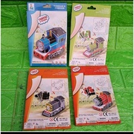 THOMAS 3D PUZZLE TOY ASSEMBLE PAZEL EDUCATIONAL FOAM MATERIAL WHOLESALE