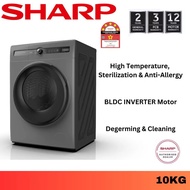 Sharp Front Load Washer Washing Machine 10KG ESFH10BMB 5 Star Saving