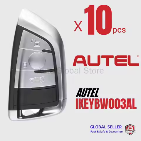 10PCS Autel IKEYBW003AL BW003AL Universal Smart Remote Key 3 Buttons For BMW For Autel Smart Key For