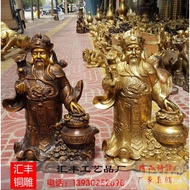 🚓Five Road Bronze Statue Buddha Statue Golden Bronze Buddha Statue Sculpture Pure Copper Buddha Statue Copper Foundry