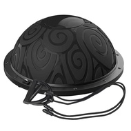 HTD Sport Balance Bosu Ball Yoga Training Gym Alat Olahraga Black 6006N