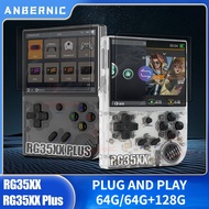 Original Anbernic RG35XX/RG35XX PLUS Portable Retro Handheld Game Consoles Linux Dual OS 3.5-inch IP