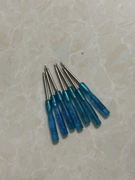 透明藍迷你精密螺絲刀套裝 🛠️#Transparent Blue Mini Precision Screwdriver Set #迷你螺絲刀 #一字螺絲刀 #十字螺絲刀 #手機維修工具 #電子維修工具