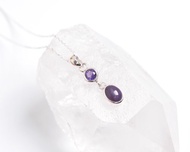 舒俱徠紫鋰安純銀項鍊 (純銀 925)