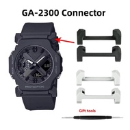 GA-2300 Watch Connector for Casio G-SHOCK GA2300 GA 2300 Watch Adapter Modified Leather Rubber Steel