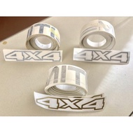 CHEROKEE XJ BODY LIST STICKER