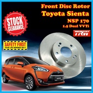 TRW Toyota Sienta NSP170 Brake Front Disc Rotor & Brake Pad Stopping Expert