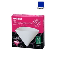 BLUEKOFF Hario V60 Bleached Coffee Filter V01 กระดาษกรองกาแฟดริป กระดาษฟีลเตอร์ (40 pcs./bag)