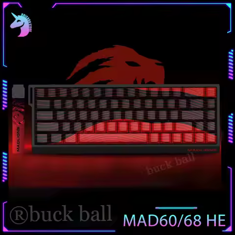 Madcatz Mad60/68 He Mad 60he 8k Mechanical Keyboard Magnetic Switch Madlions Mad 68he Custom Wired G