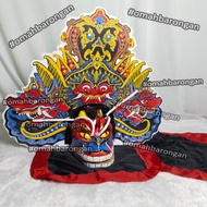 Barongan Anak Kucingan Spon Ukuran Besar – Gratis Kemul