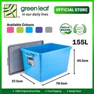 Greenleaf Storage Box 155L With 6 Wheels (78.5cm x 57.5cm x 49.5cm) G-615