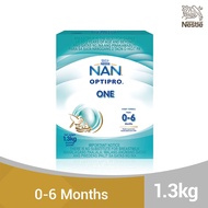 NAN Optipro One Powdered Milk for Children 0-6 Months Old 1.3kg