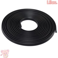 VIOLETLILAC Edge Trim Strip, Black U Shape Door Edge Strip,  PVC Edge Protector Car